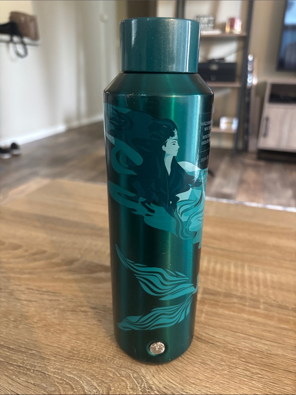 Starbucks Mermaid Stainless Steel Water Bottle